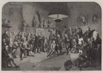 Portretten van alle Eerste Koninklijke Academici